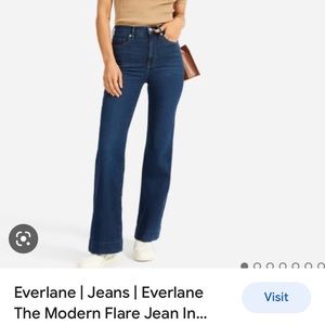 NWT Everlane Modern Flare Jean size 26
